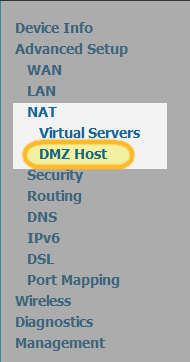 DMZ Host
