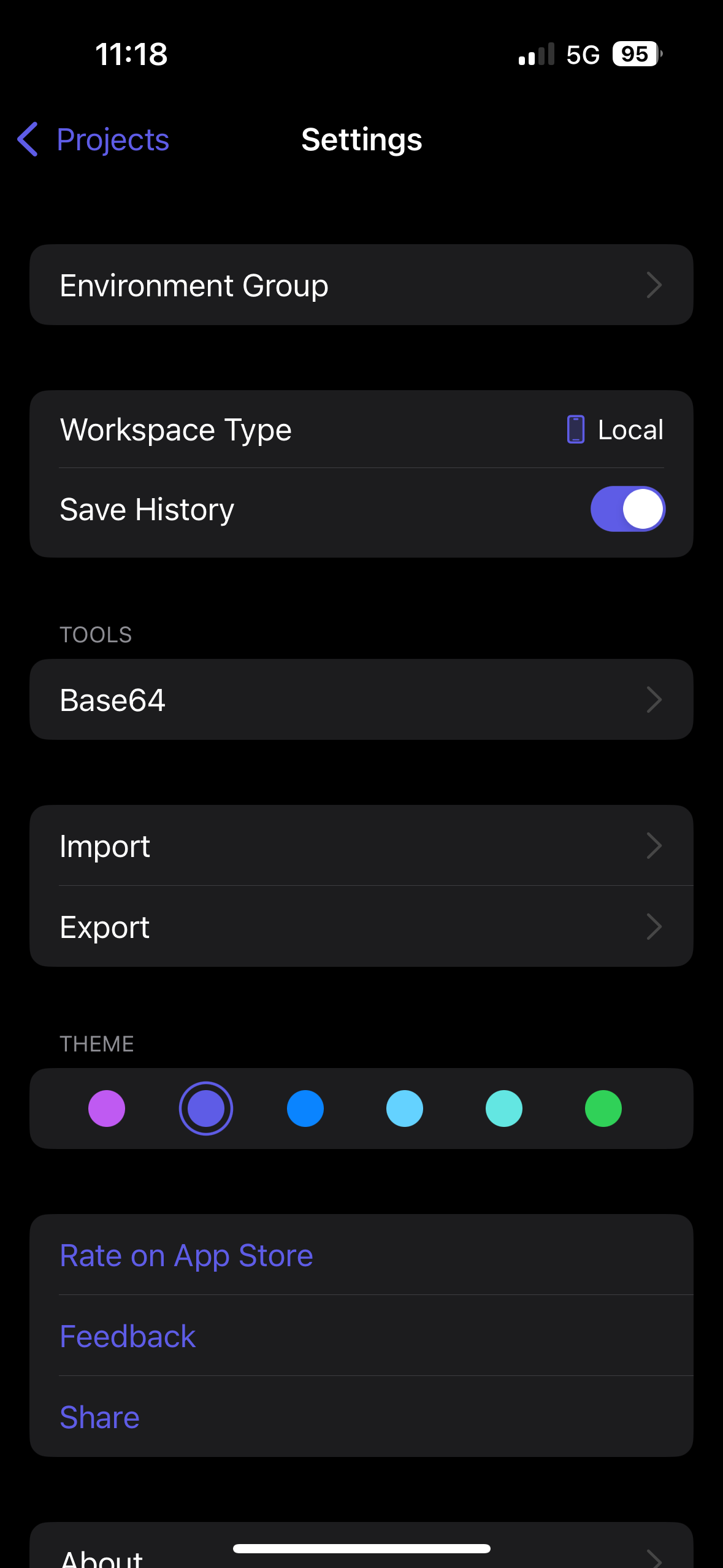 SwiftUI Theme Indigo